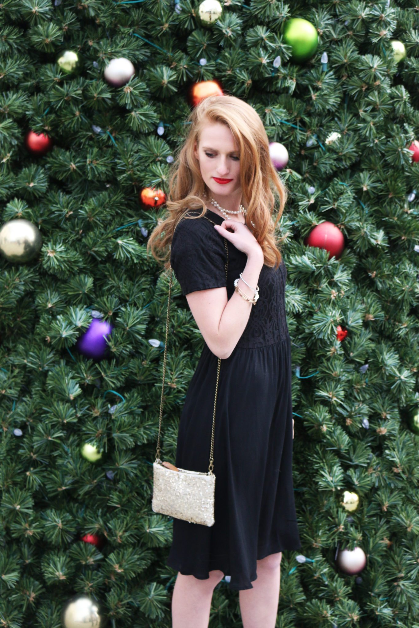 Holiday Style Little Black Dress