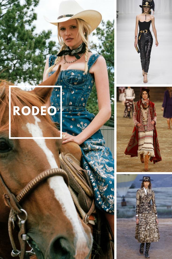 From Wild West to modern rodeo, the look is new