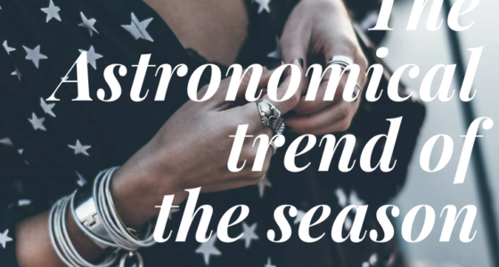 Seeing Stars: The Astronomical Trend of the Season