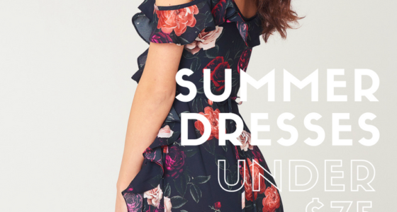 Pretty Summer Dresses Under $75
