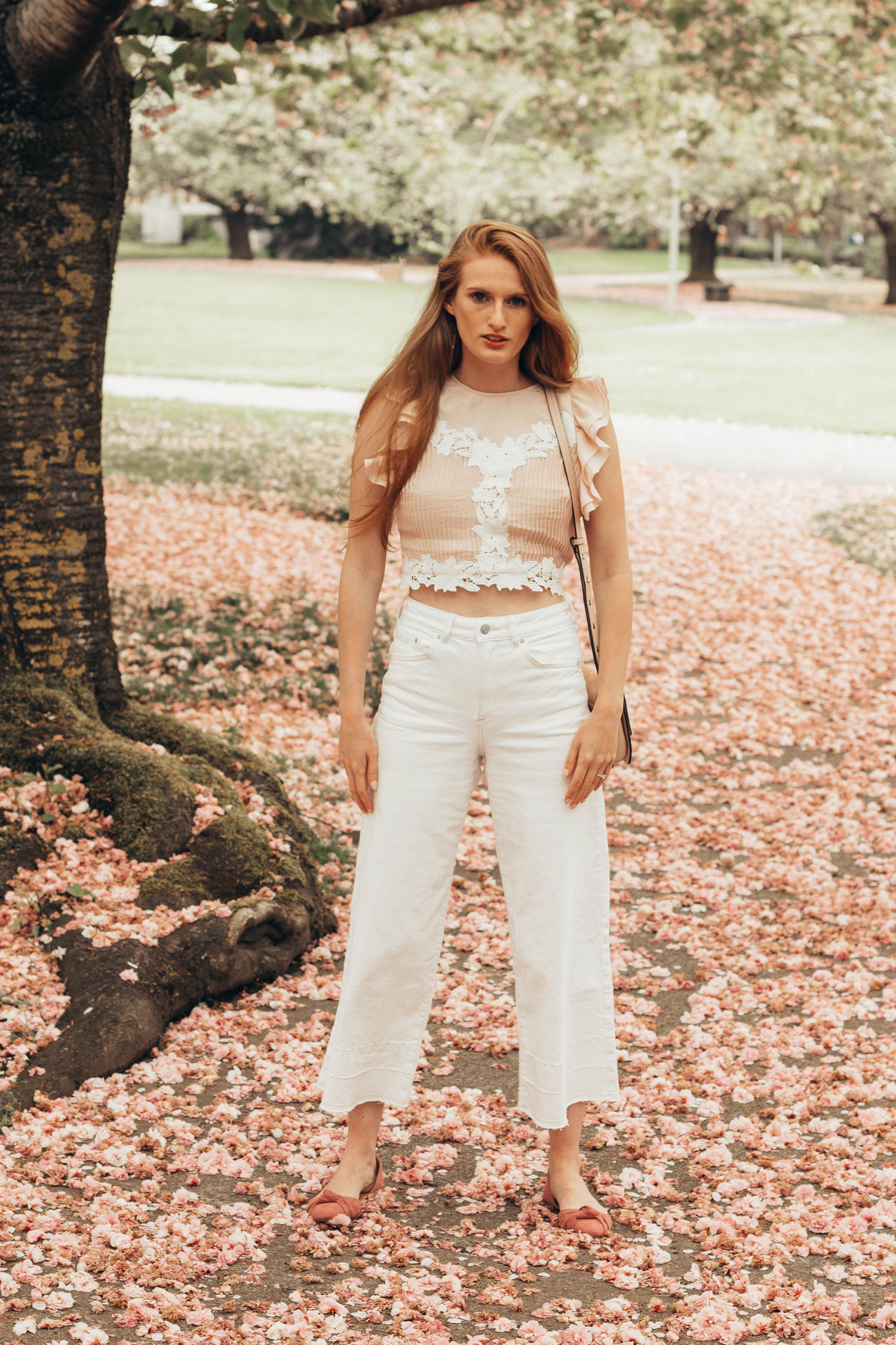 The Perfect Pair of White Culottes