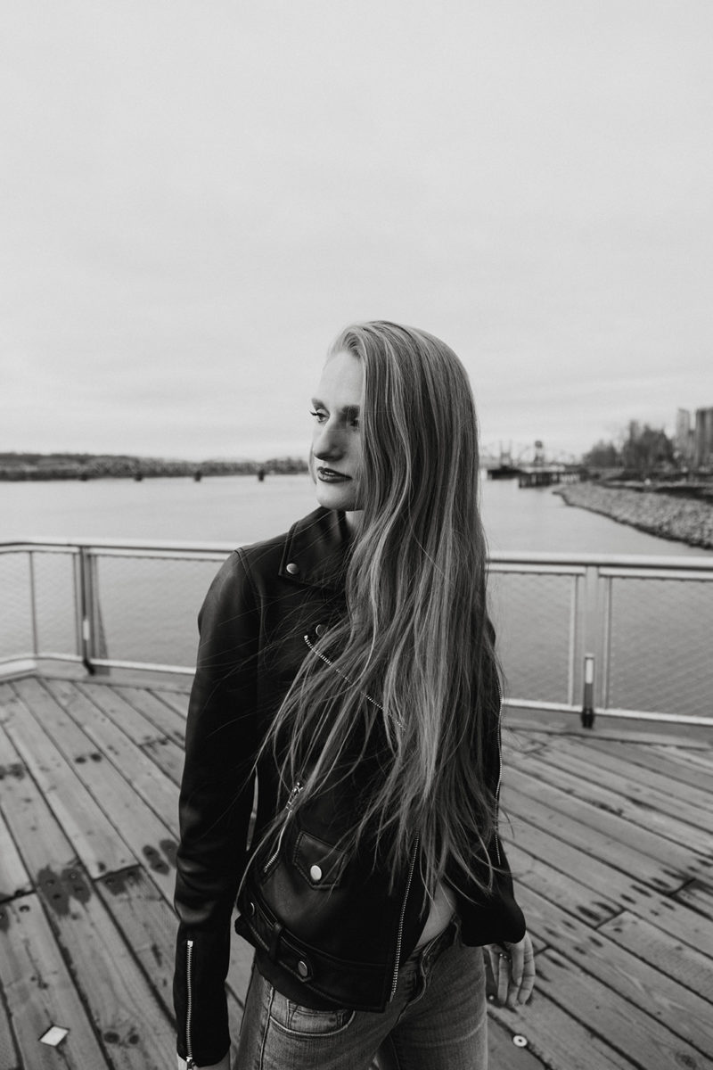 Moto Jacket at the Vancouver Waterfront • Stop, Drop & Vogue