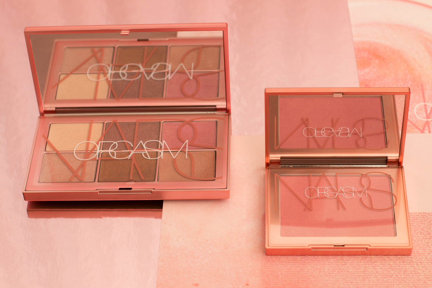 Nars Orgasm Collection Sephora Ulta Nordstrom Beauty Highlighter Blush Palette Lip Gloss Pink